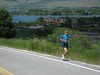 Running up Snowbasin during the Wasatch Back Relay 2009