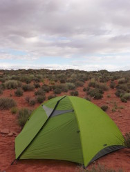 On the rim of Barrier Cyn, UT.