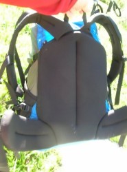 Granite Gear Vapor Trail from the back