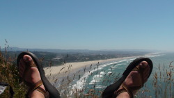Chacos over Yaquina Head - Oregon