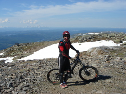 Glorious day in the Swedish Mountains