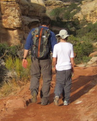 Hiking with the Fulcrum in Capitol Reef