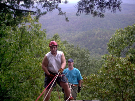 Rappeling