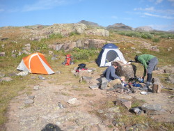 CO summer camping
