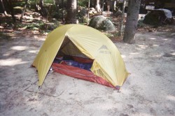 Last night before Katahdin