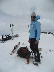 Auxiliary Jacket at La Plata Peak 14er CO summit 09
