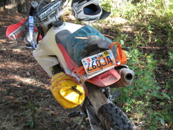 Dry Bags Work As Motorcycle Panniers Too