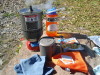 Reactor stove at full boil