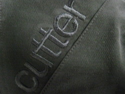 Cargo pocket embroidery