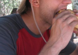 Shoulders after 4 days of backpacking