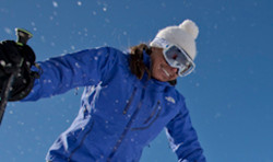 TNF vibrant blue W Auxiliary Jkt