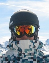Oakley A Frame with Fire Iridium Lens