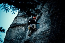 First pitch of Surrealistic Pillar - Lovers Leap, CA