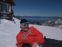 Seth Morrison's at the top of Heavenly