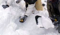 Digging out another tracker/Avy dummy in CO
