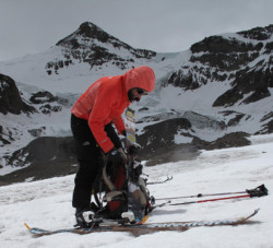Geishas ski touring- Horcones Valley Argentina