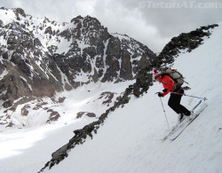 Geishas skiing at 16k on cerro La Cuerno Argentina