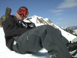 Fuse Goggles at the top of Alpine Meadows