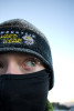 frozen eyelashes, warm noggin.