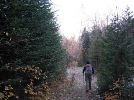 Exos 34 in action, Adirondacks, NY