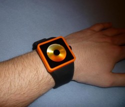 Nixon Newton Black/Orange/Sunrize