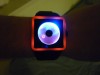 Nixon Newton Black/Orange/Sunrize LED