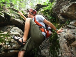 chaco action shot