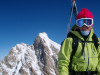 Stoic Bombshell on the top of the Middle Teton!