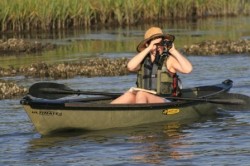 Birdwatching from the Ultimate 12 kayak