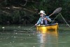 Paddling the Ultimate 12 kayak