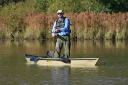 Stand up Casting in the Ultimate Angler Kayak