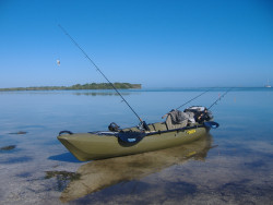 Fully rigged and ready to fish
