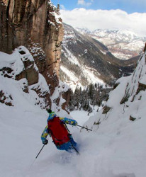 Off Chute 26 in Telluride's Bear Creek Backcountry