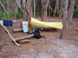 Camping Wilson Prom, Victoria Australia