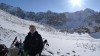 After goind down from the Baichechikey(4515 m) summit