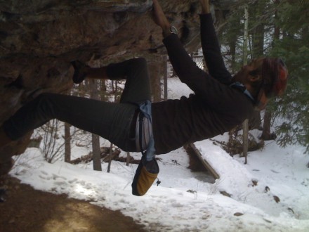 some bouldering at maxwell falls