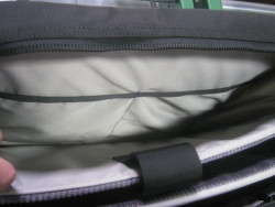 Section to store files or papers.