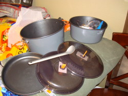 packs every thing for a weeekend or family