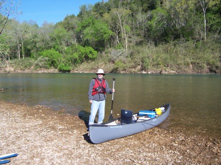 Pre-launch on Buffal River, AR