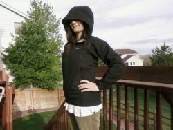 the XS on a normaly medium lady