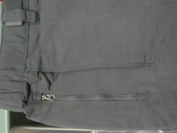 Close up of front pockets