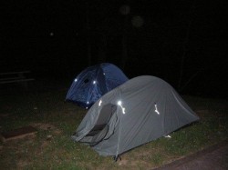 Big Agnes Seedhouse SL1 in the parking lot