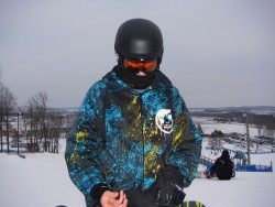 Snowboarding at PR
