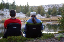 Chilling with Thermarest chairs