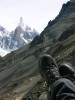 Resting next to Cerro Torre