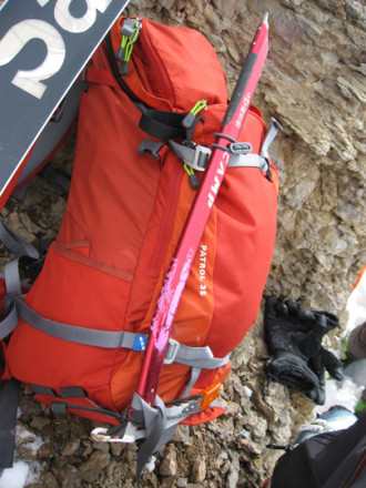 Corsa Nanotech on a ski tour- North Lookout Peak, San Juans