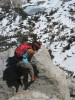 Paramount Porter pant on a climb up Cathedral Peak- Yosemite Valley