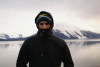 Drew Tabke hanging with the BC.com wool hoody