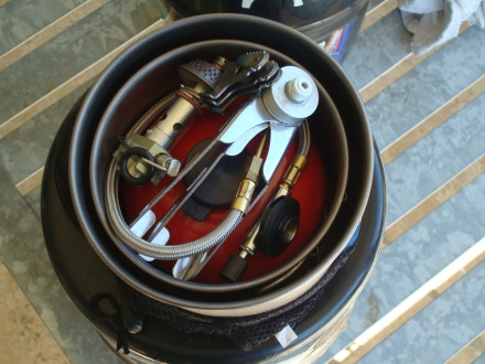 Trek 900 inside Trek 1400 w/ nested kit