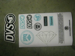Sticker sheet included